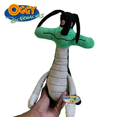 Boneka karakter Original Marky 9 inch Oggy and the cockroaches