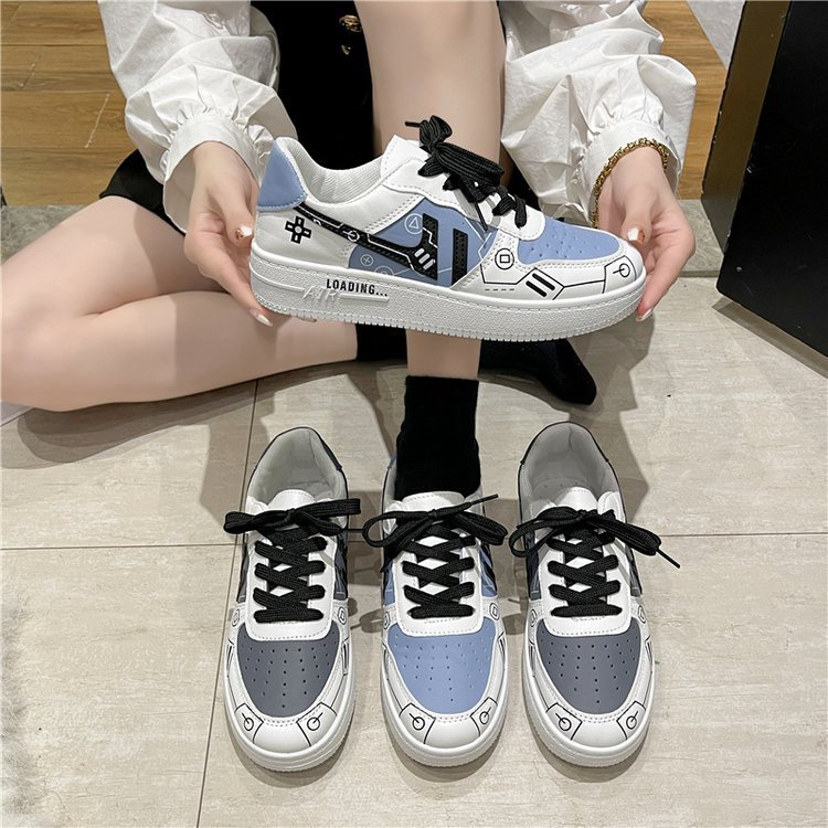 TBIG [COD] Sepatu Sneakers ATRLOADING Sepatu Import Wanita Sepatu Korea Style Sekolah Kuliah