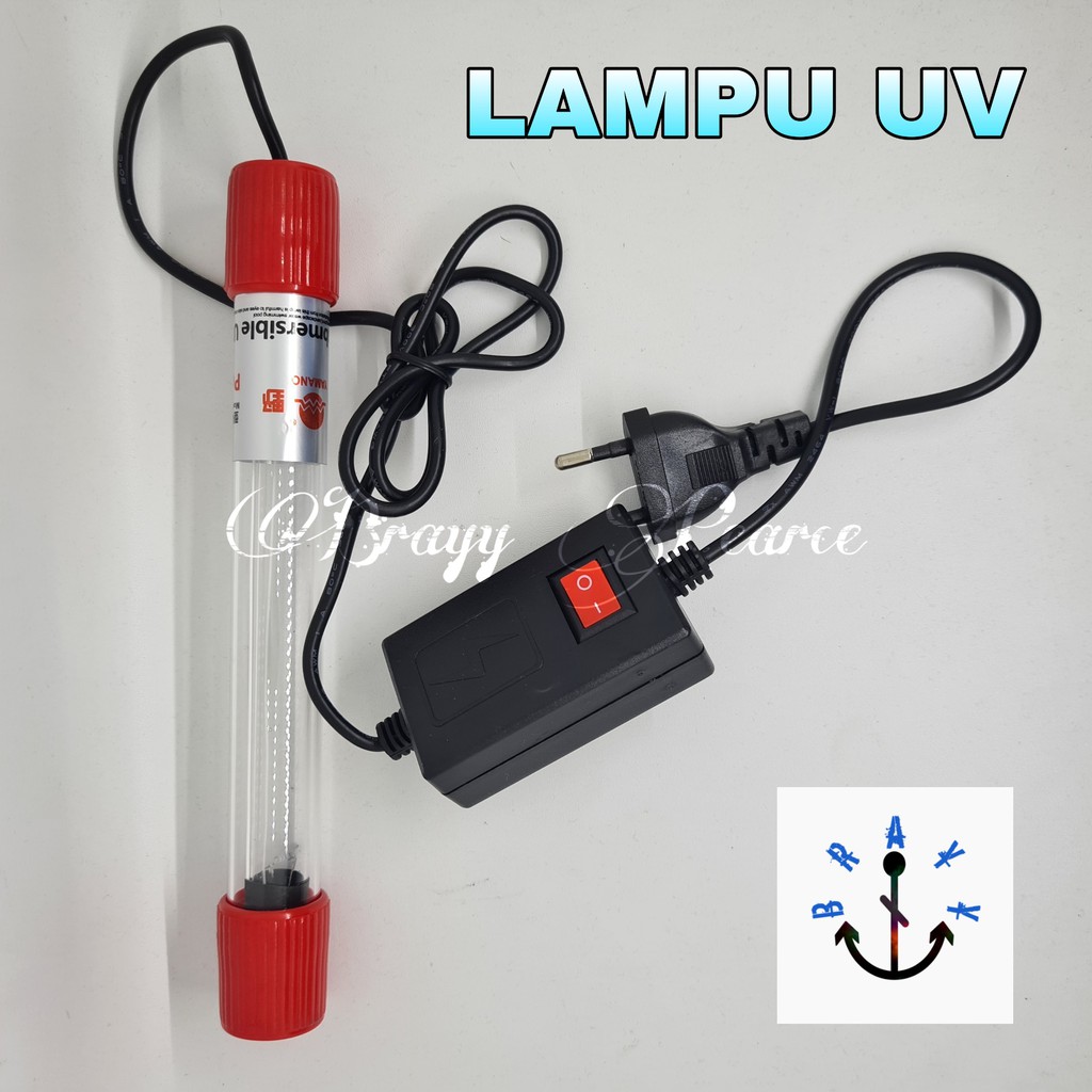 Lampu UV Aquarium Yamano 9 Watt Pembasmi Lumut