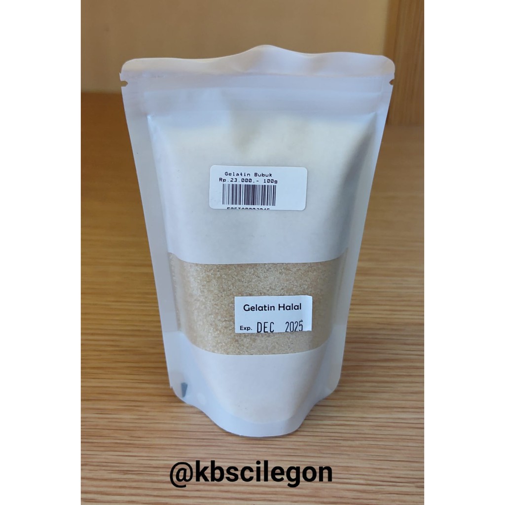 

Gelatin Bubuk Kemasan 100gr