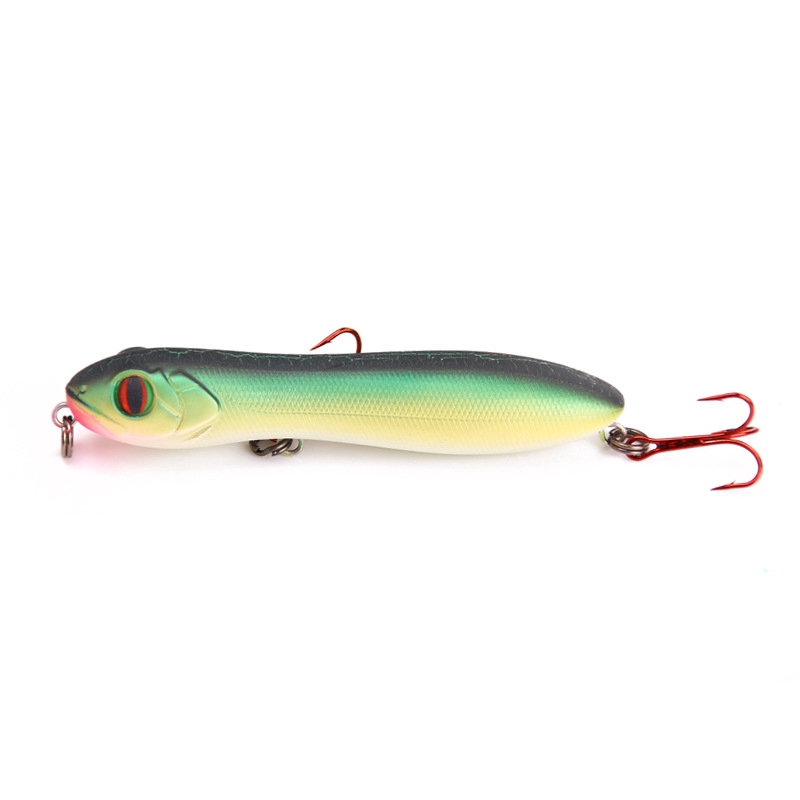 Sinking Minnow Kail Pancing Umpan Pancing Alat Pancing relix nusantara Snake Head Umpan Mancing Top Water Lure Umpan Pancing Buatan Umpan Mancing Umpan Ikan Alat Pancing Murah 10cm/15.6g