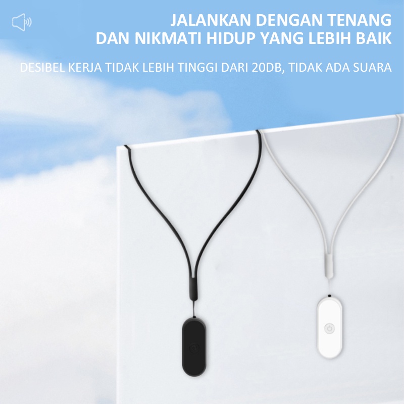 Weyon Sakura air purifier necklace Ion negatif USB pembersih udara kalung portabel pembersih udara 1W