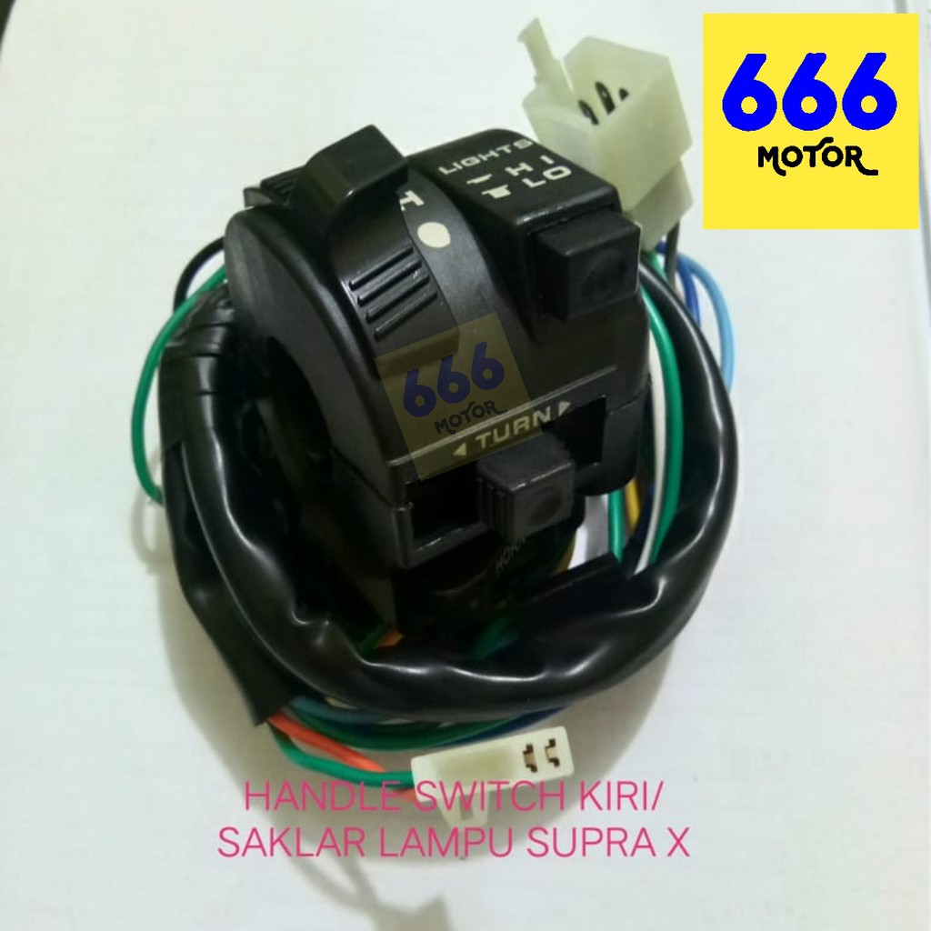 666MOTOR HOLDER SAKLAR KIRI LH HONDA SUPRA-X