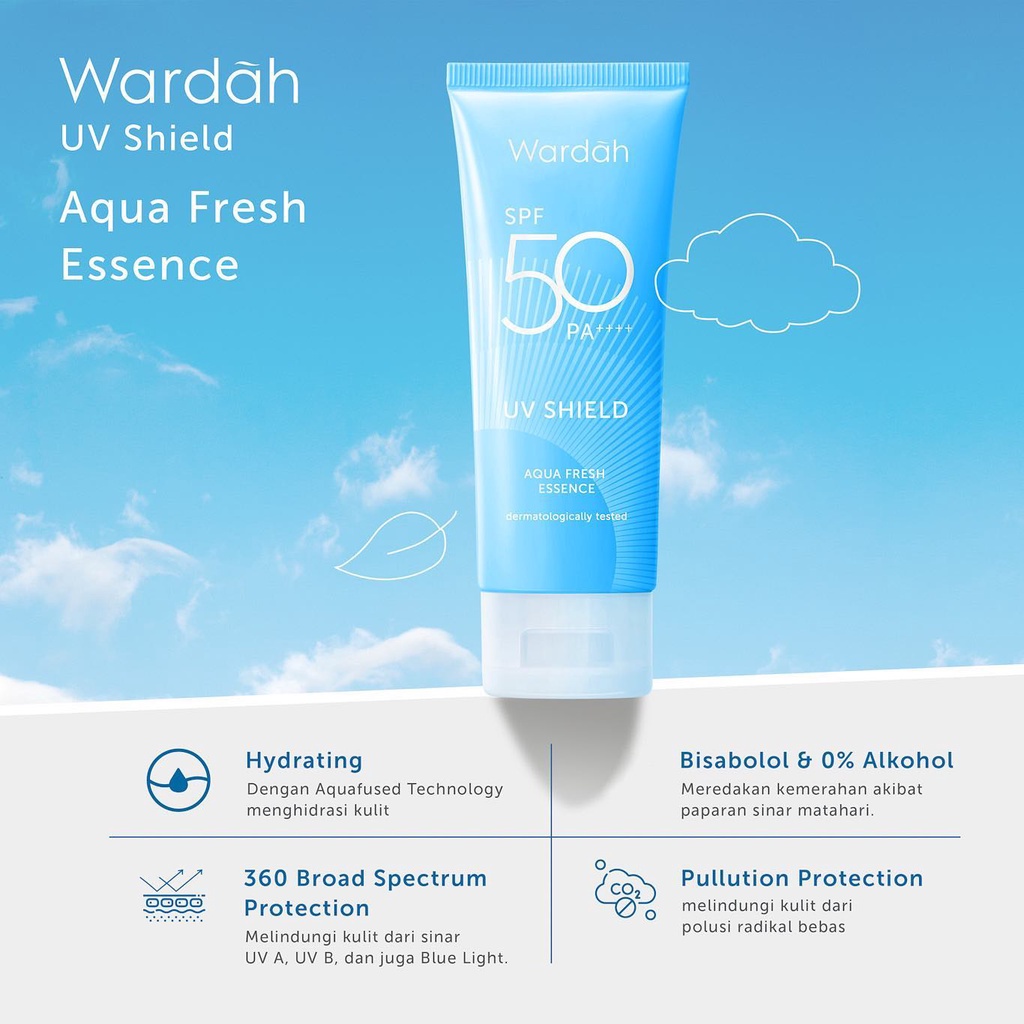 WARDAH UV Shield Aqua Fresh Essence || Active Protection Serum || Light Matte Sun Stick || SPF 30 50 PA++ SunScreen