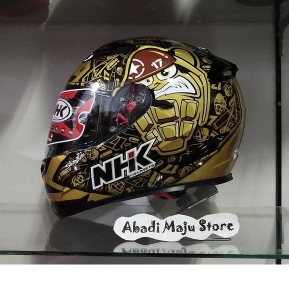 Helm NHK Rx9 Karel Abraham Gold Limited Edition