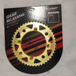 Gear / gir Belakang KLX 150 428*48T SCARLET