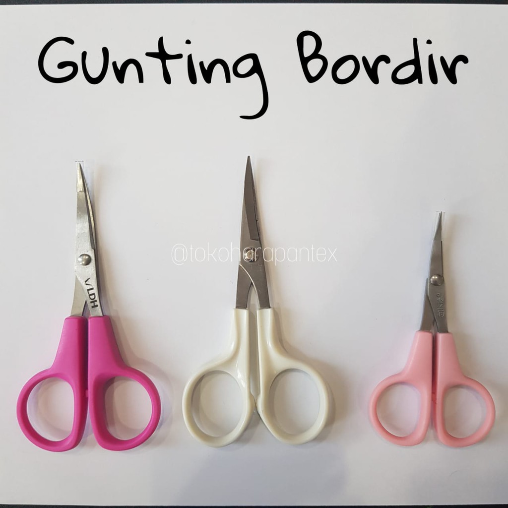 

Gunting Bordir / Gunting Benang / Gunting Bengkok / Gunting Jahit Kecil