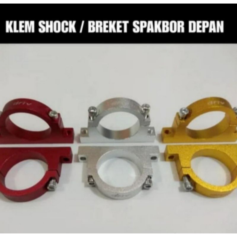 Breket Klem Kleman Spakbor Depan Matic