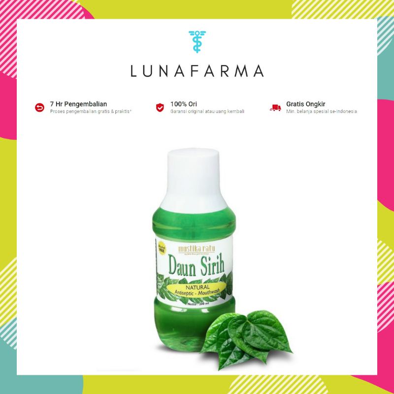 Obat Kumur Daun Sirih Mustika Ratu 200 ml