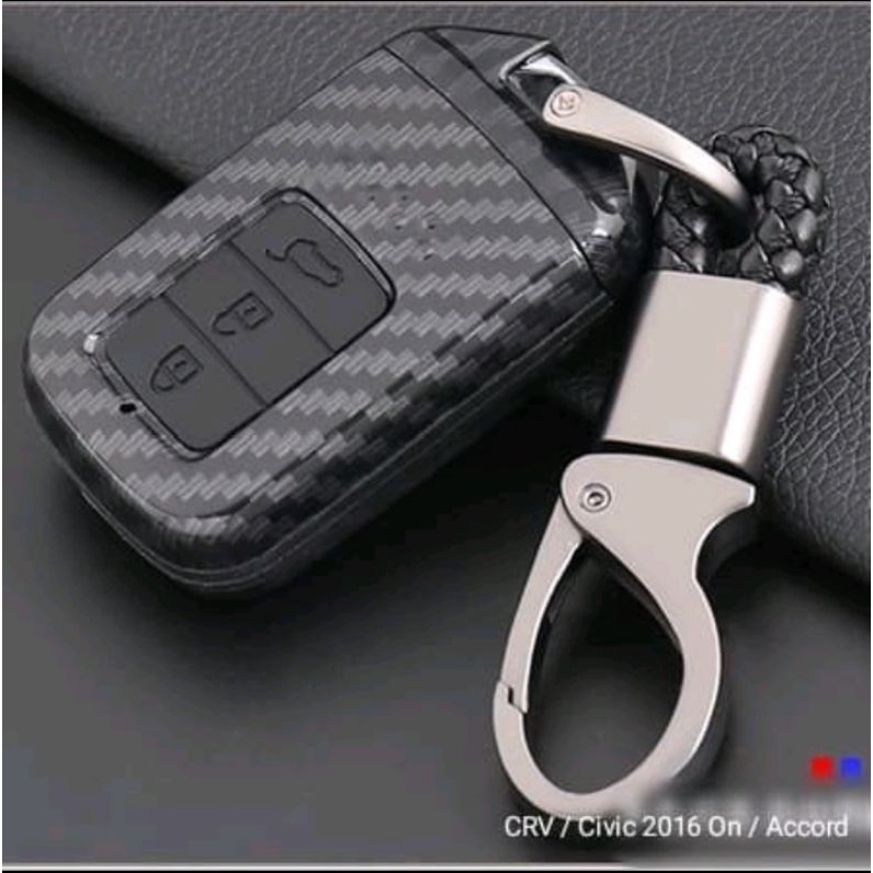 Casing Sarung Kunci Carbon Mobil CRV Turbo Grand CRV