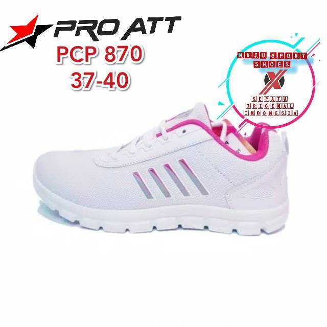 SEPATU OLAHRAGA ORIGINAL PRO ATT PC &amp; PCP 870 871 RUNING BADMINTON GYM SEKOLAH SNEAKERS COWOK CEWEK / SEPATU SEKOLAH HITAM POLOS