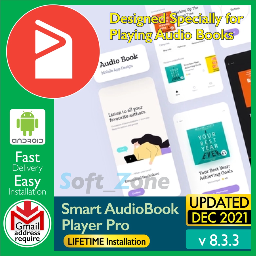 

Smrt AdBk Plyr Pr v8.3.3 - Dsgnd Spclly fr Plyng Ad Bks [SmrtPhn - Andrd] - Dgtl Dwnld