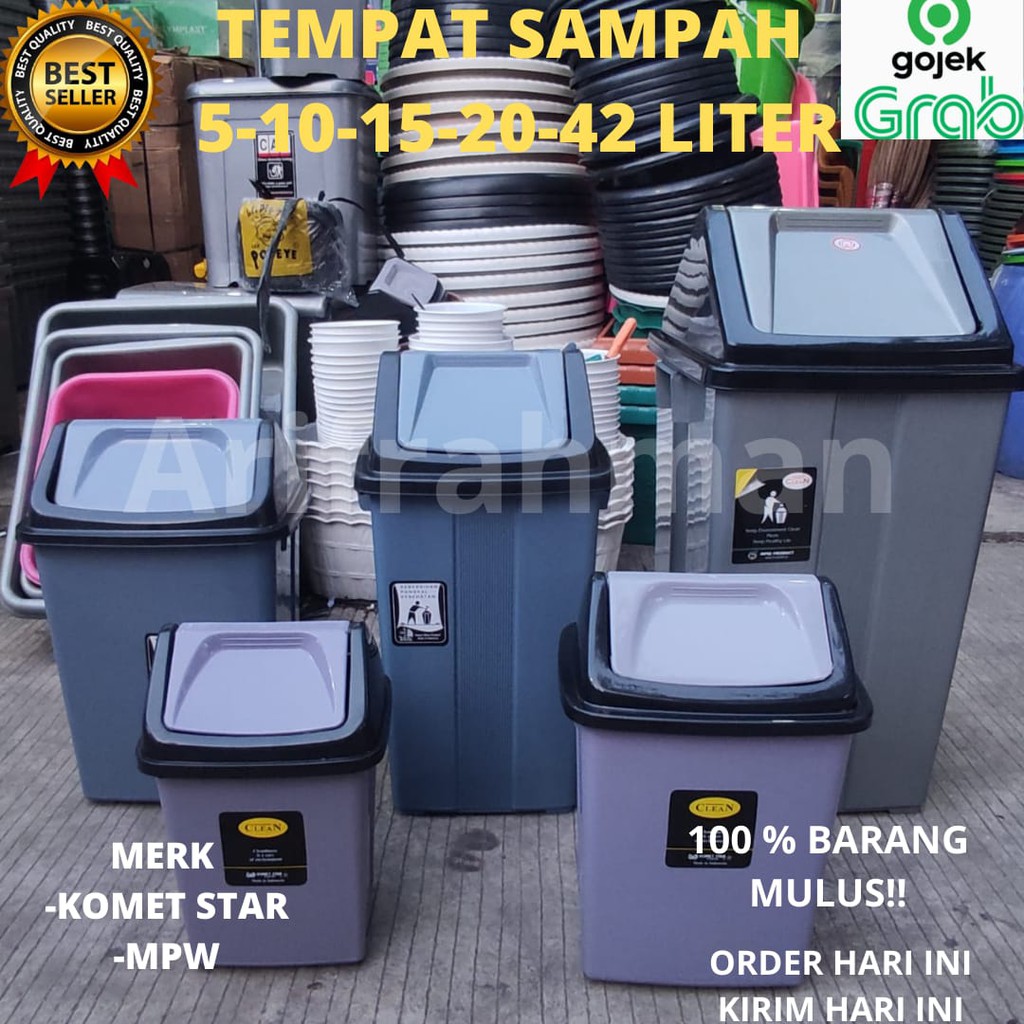 KOMET STAR-MPW - Tempat Sampah Plastik 5L 10L 15L 20L 42L