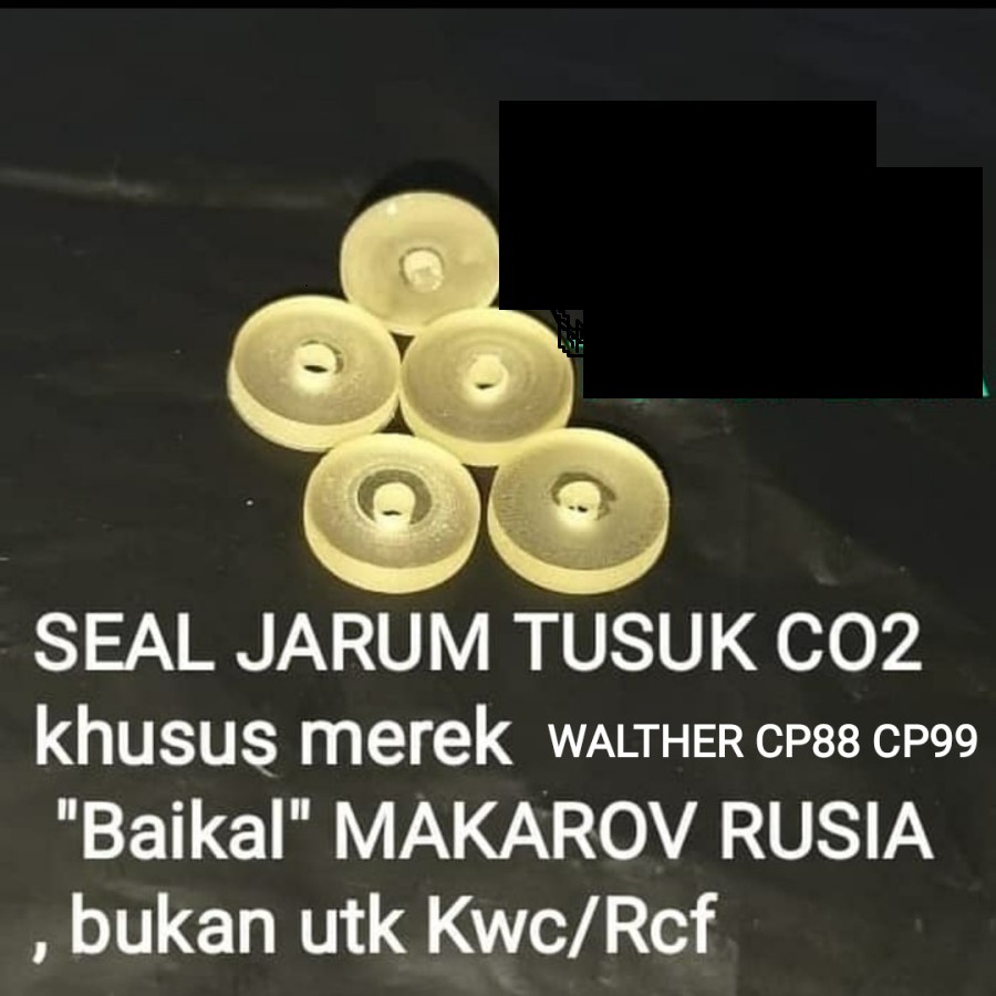 Produk Terbaik] Seal Jarum Tusuk Co2 "Baikal"Makarov Rusia, Bukan Utk Kwc/Rcf