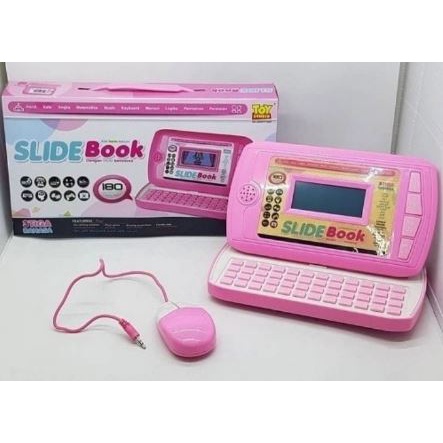 mainan laptop mini computer 180 F, mainan edukasi anak, toys, kado