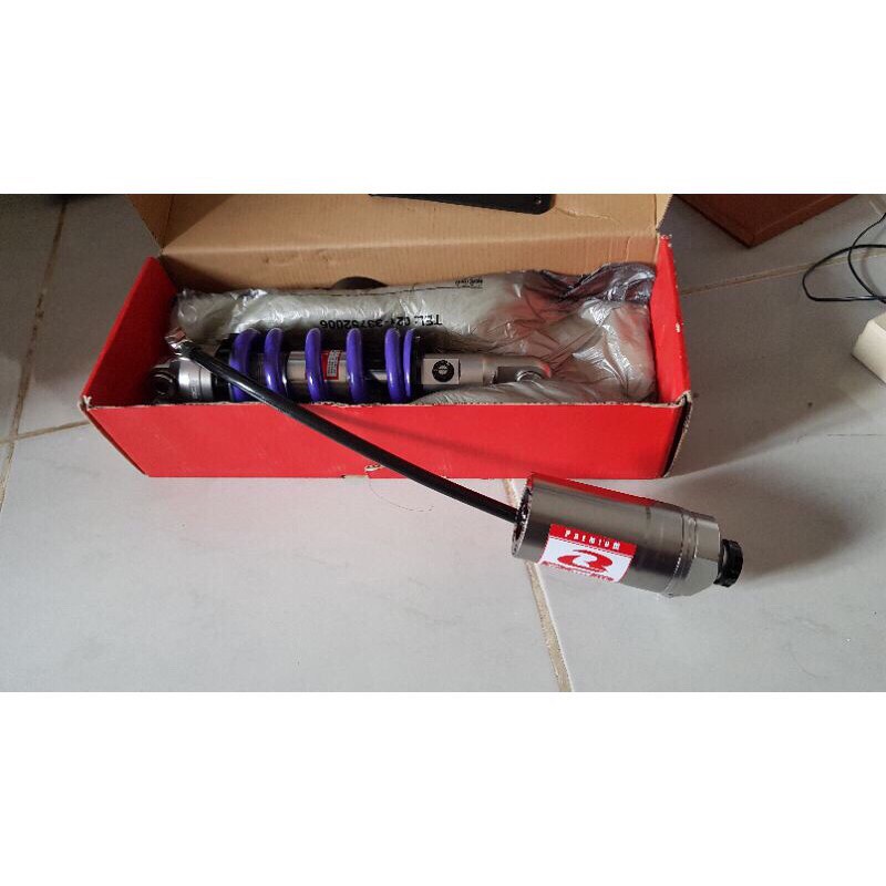 shock rcb ninja 150 rr tabung pisah