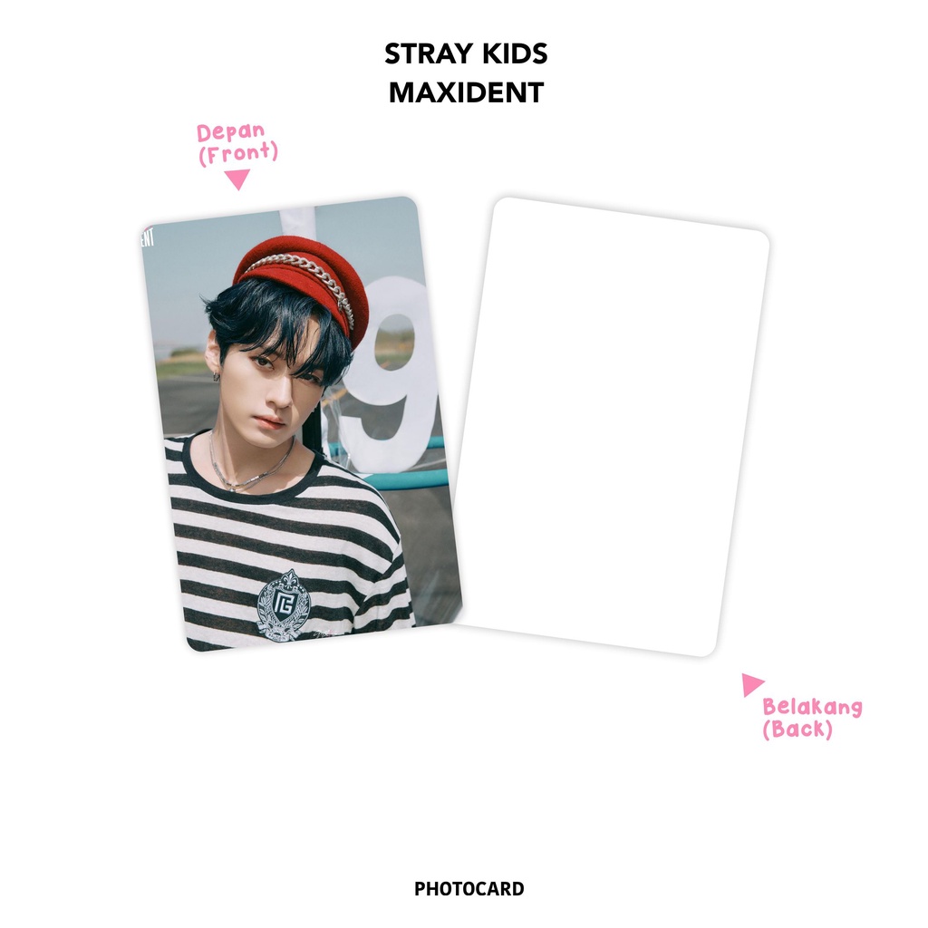 [SET] Photocard Stray Kids Maxident Isi 25