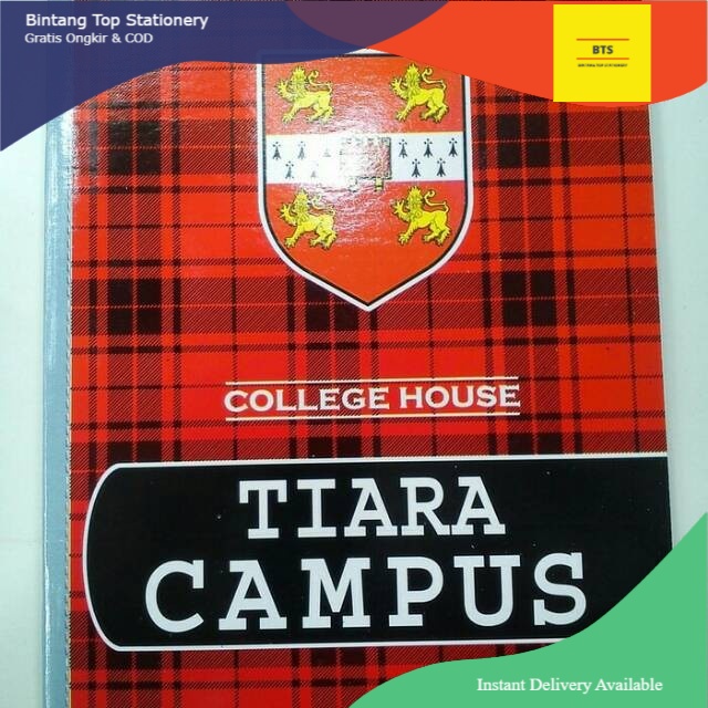 

[BTS] Buku Tulis Boxy Campus Tiara 38 Lembar (BESAR)