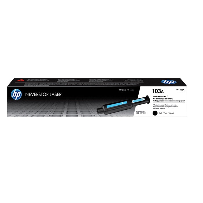 TONER HP W1103A/103A BLACK