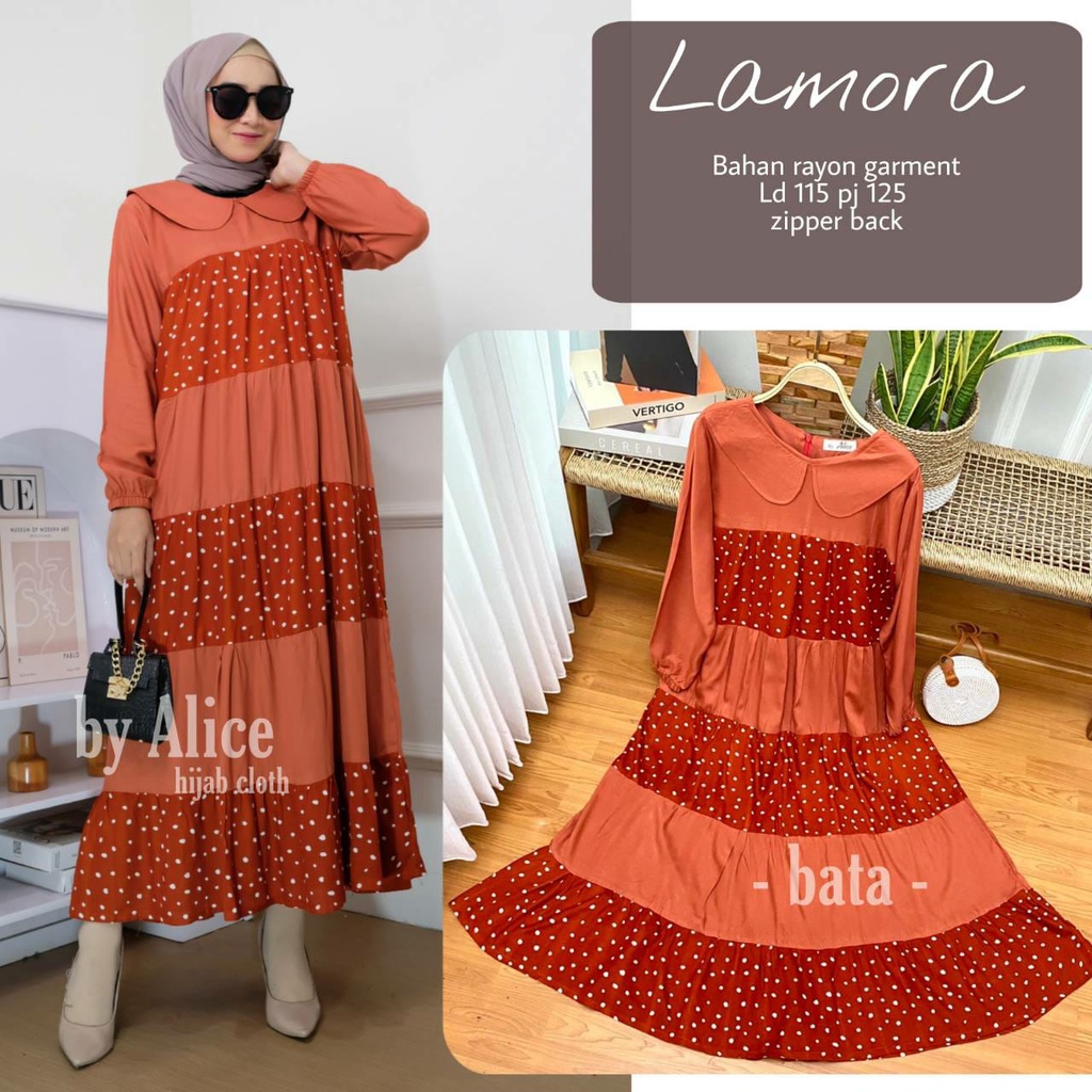 Gamis Midi All Model Matt Rayon HQ Original Alice