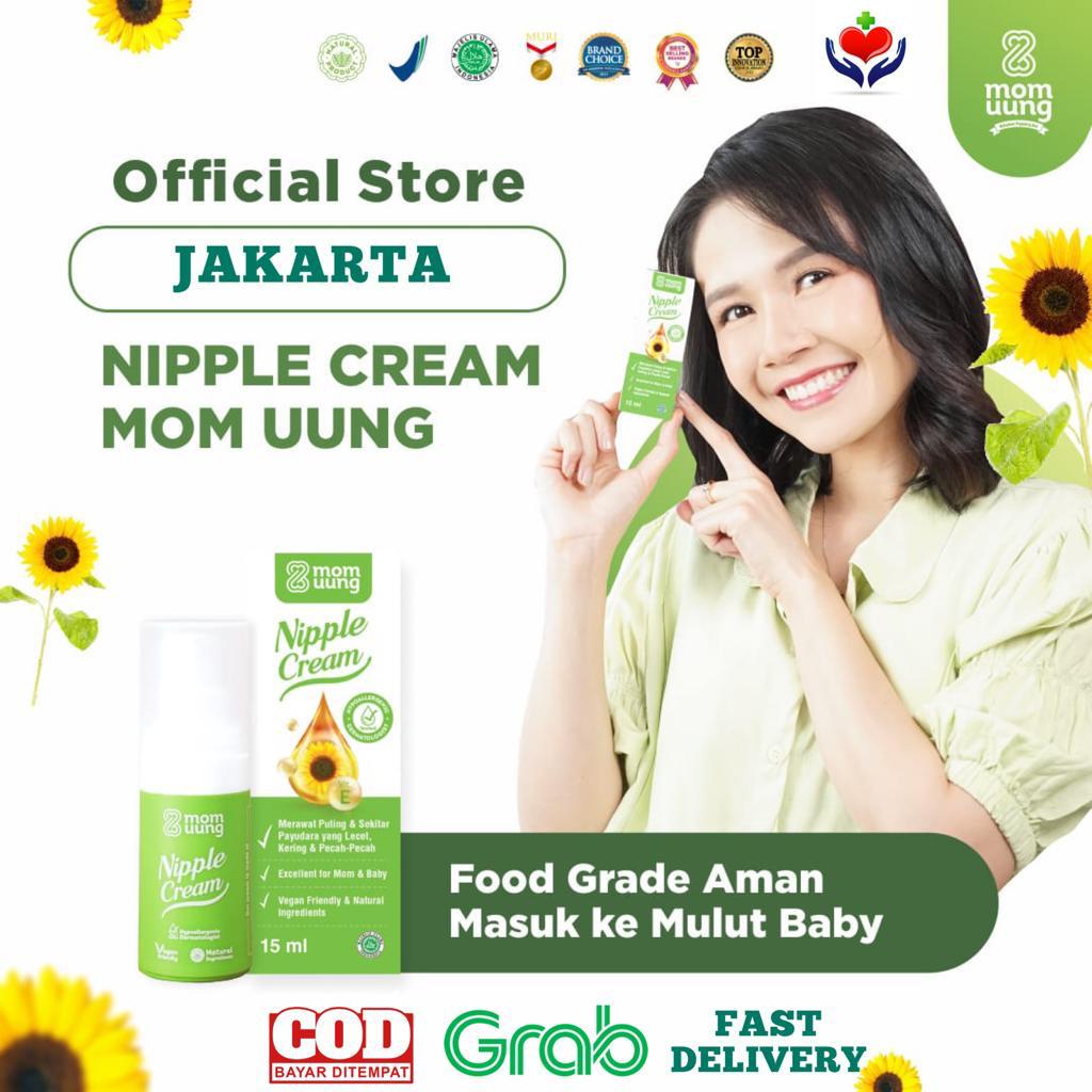 Nipple Cream Food Grade Natural MOM UUNG Salep Krim Puting Payudara Luka Lecet