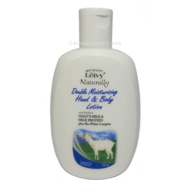 HAND BODY LOTION LEIVY GOATS MILK 270ML BPOM