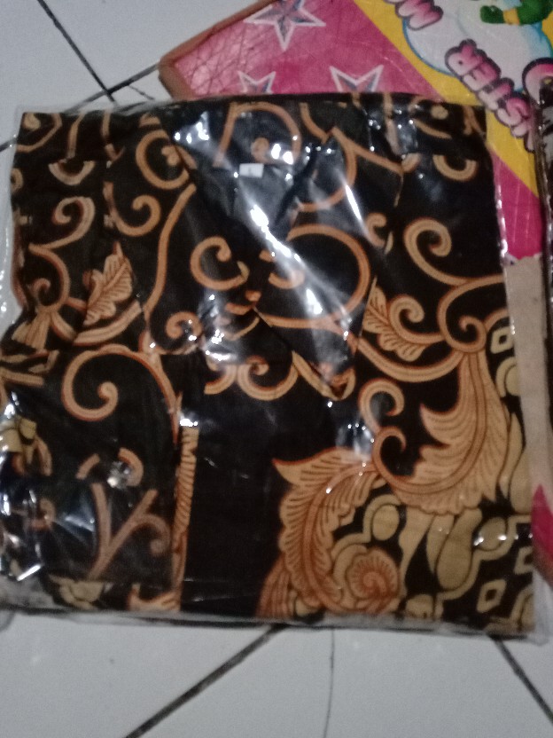 (ready Seragam) Batik Solo Kemeja Lengan Panjang