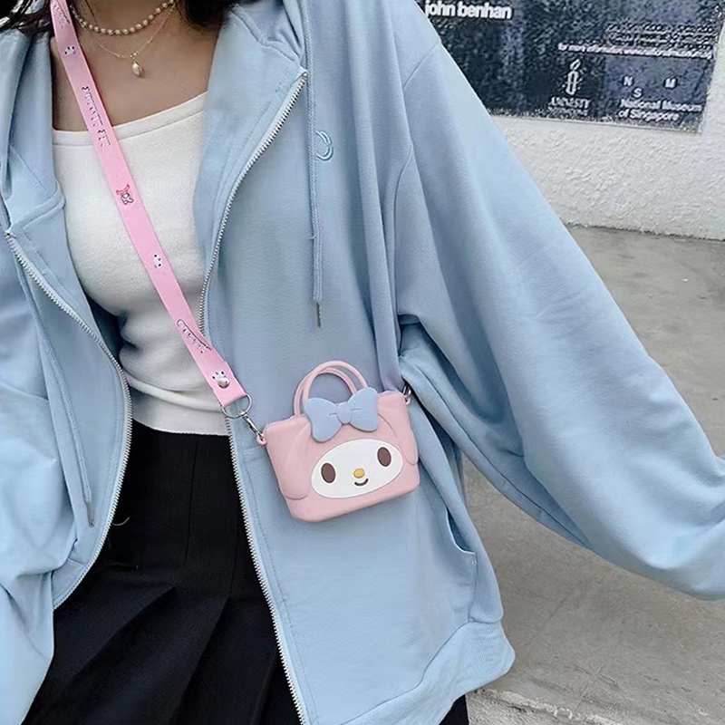 Tas Selempang Anak Rubber Karakter Import - Tas Selempang Koin Fashion Anak Lucu