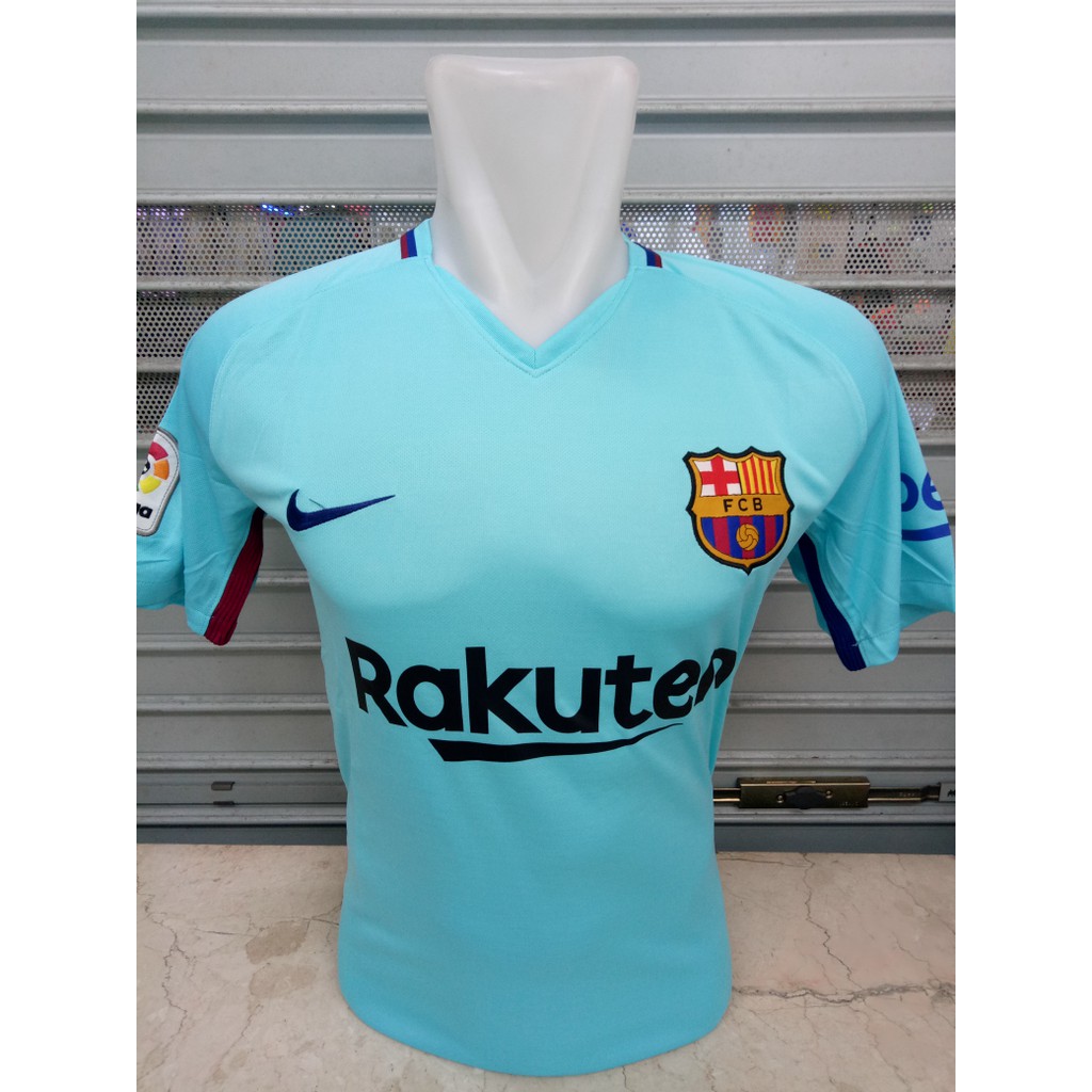 JERSEY BOLA BARCELONA AWAY 2017/2018 GRADE ORI