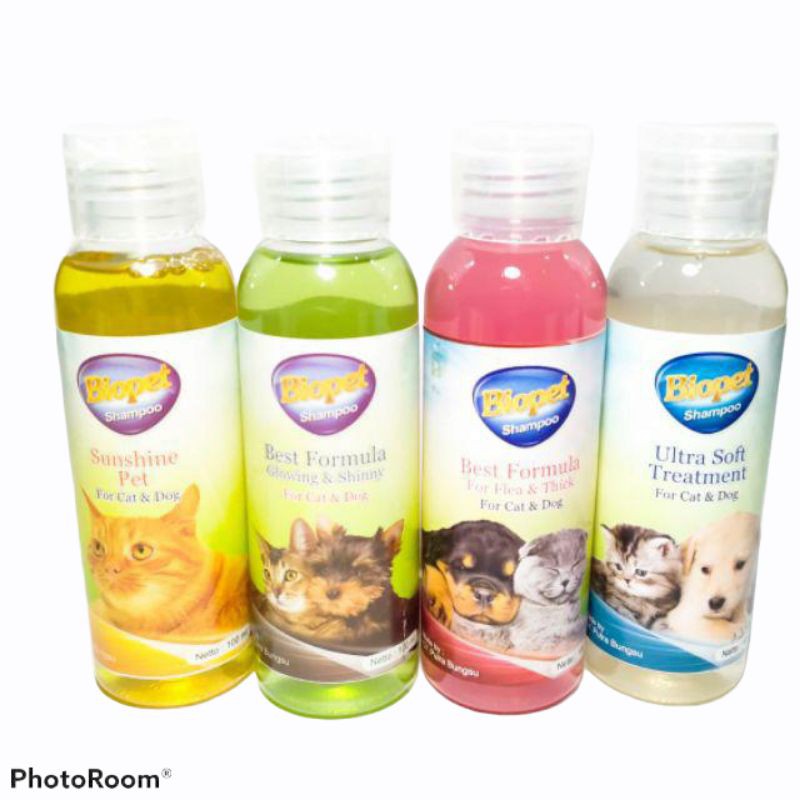 Shampo kucing / anjing anti kutu dan jamur 100ml-Biopet