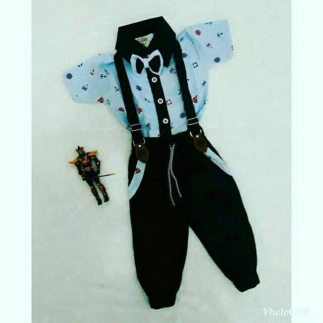 Setelan toretto suspender 3-12bln