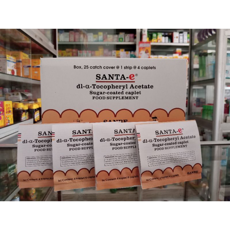 SANTA-E 1 STRIP @4 TABLET - ED 12/2024