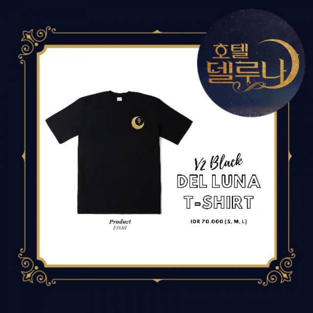 Kaos T-Shirt OFFICIAL HOTEL DEL LUNA VERSION 2