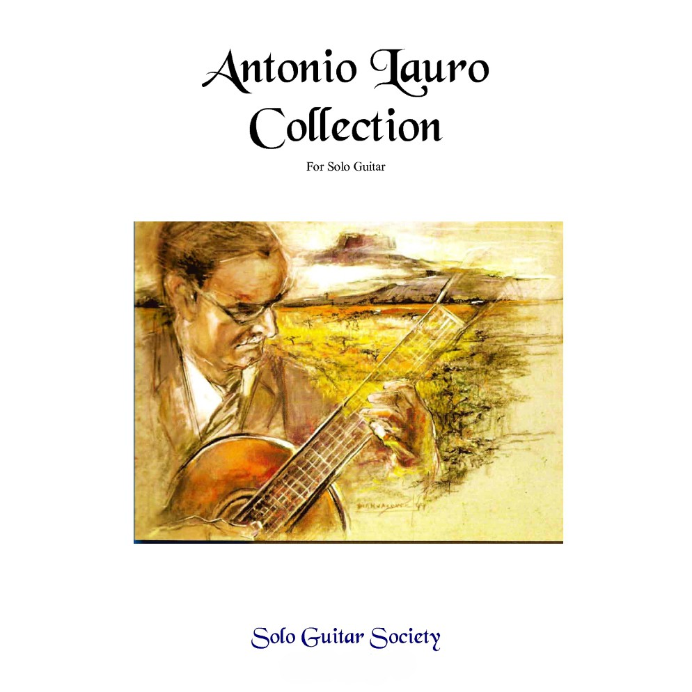 Buku Gitar klasik Antonio Lauro Collection