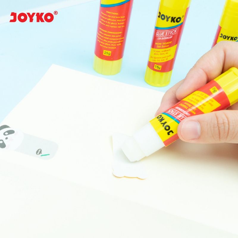 Lem Kertas Joyko Glue stick lem batangan 8g 15g 25g 12pcs