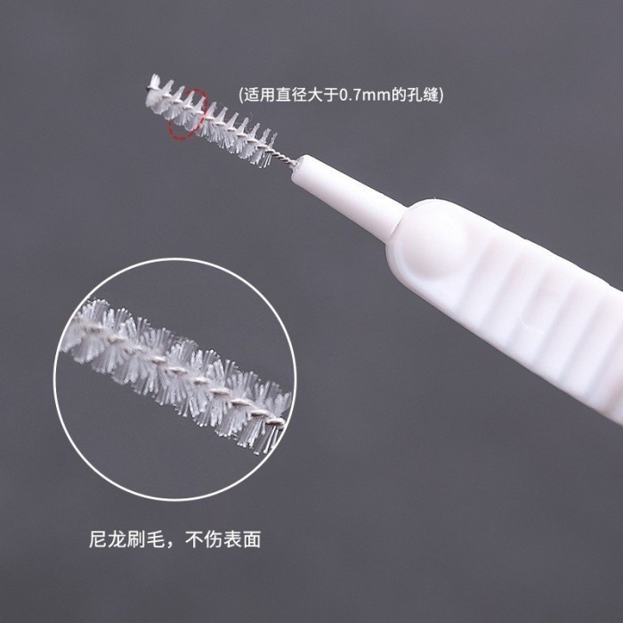 BAROKAH GAMIS Sikat Mini Pembersih kotoran Multifungsi anti clog lubang isi 10 pcs