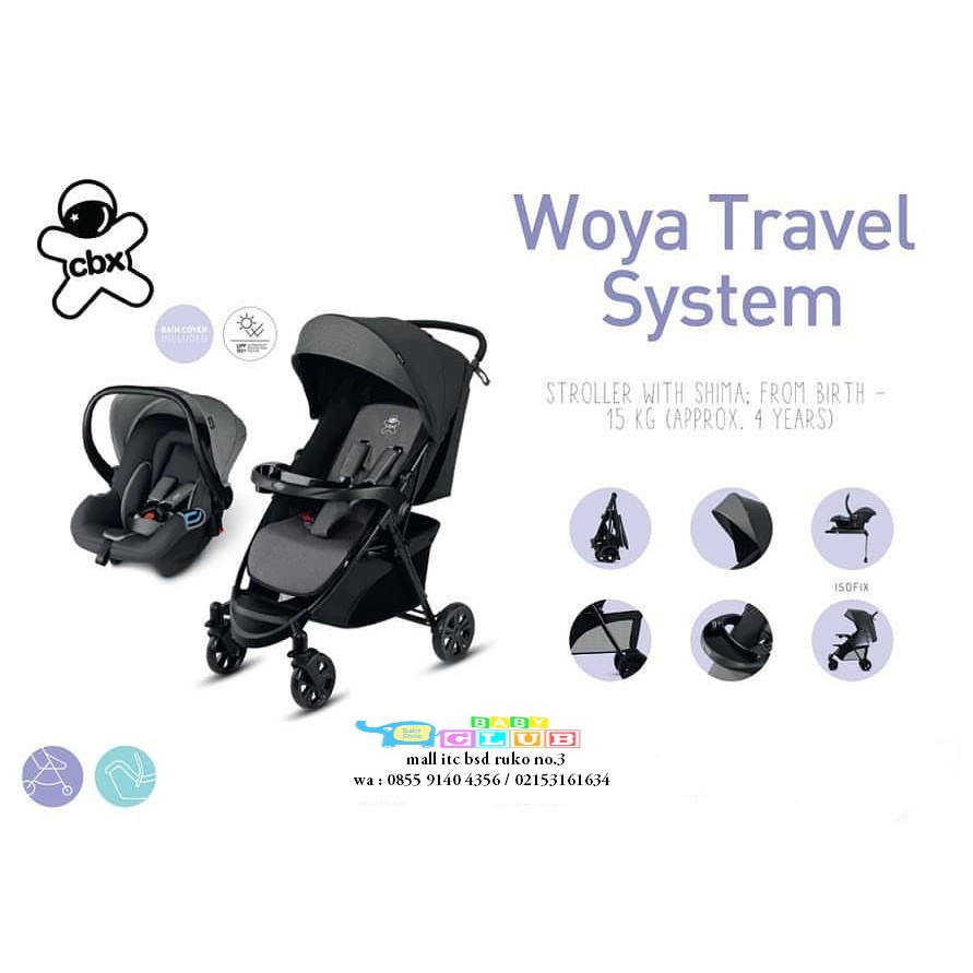 cbx woya travel system