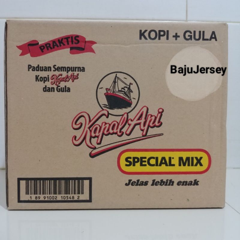 

kapal Api Special Mix 24 gram ( 1 dus isi 120 pcs )