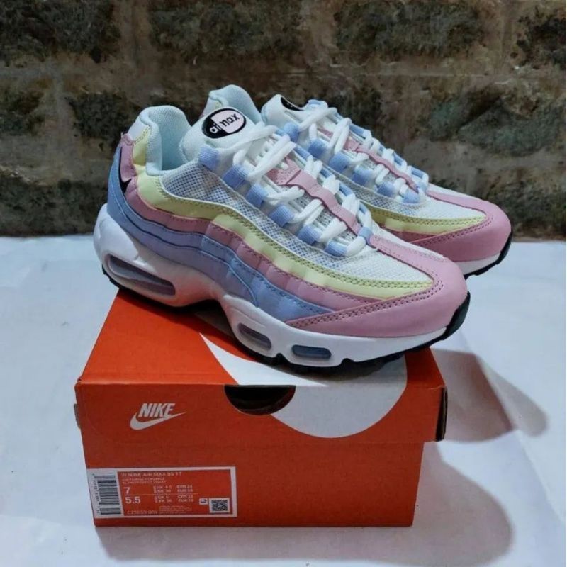 New sepatu NIKE AIR MAX 97 MULTYCOLOUR WHITE SUMMIT HIGH QUALITY ORIGINAL VIETNAM 100%