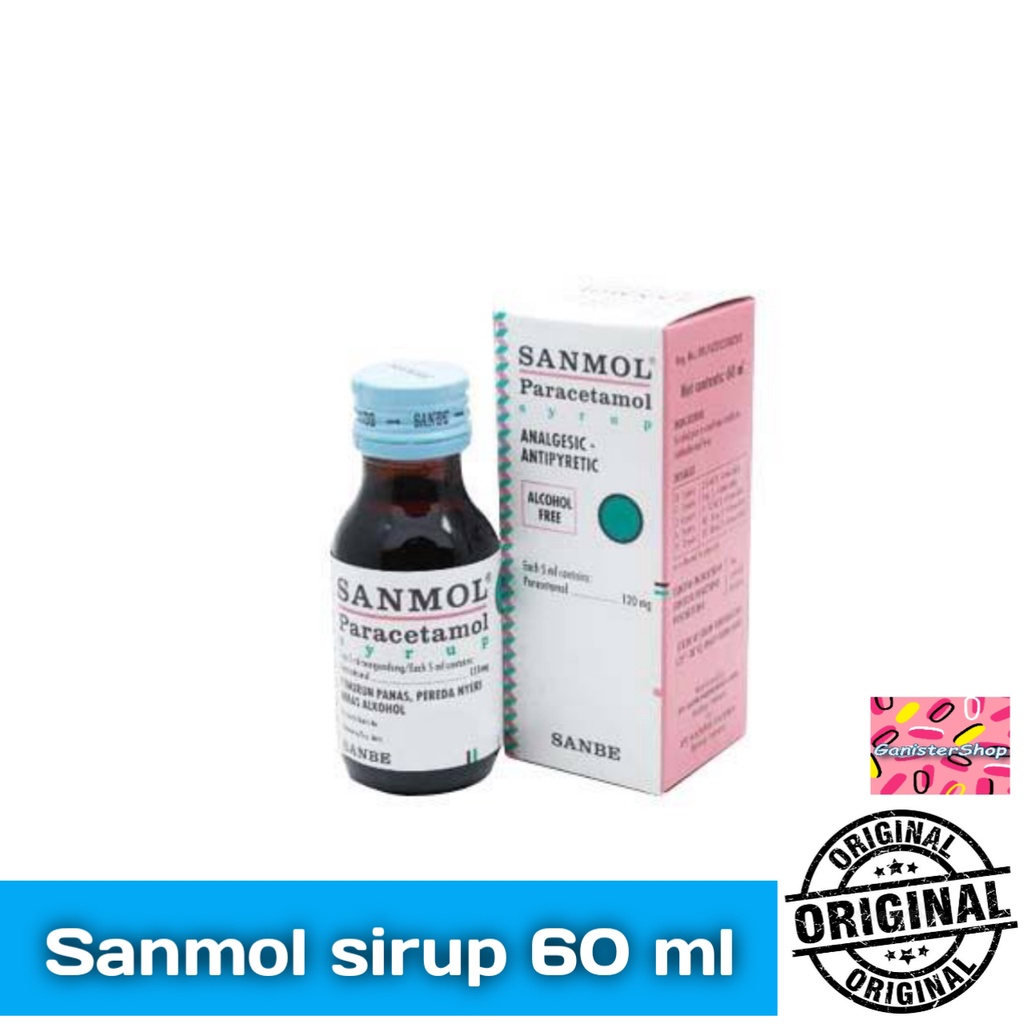 Sanmol Sirup Pereda Demam Anak
