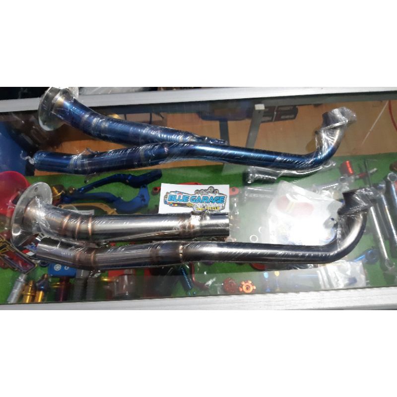 pipa leheran stenless blue knalpot supra x 125 doubel leheran knalpot supra x 125 doubel disk