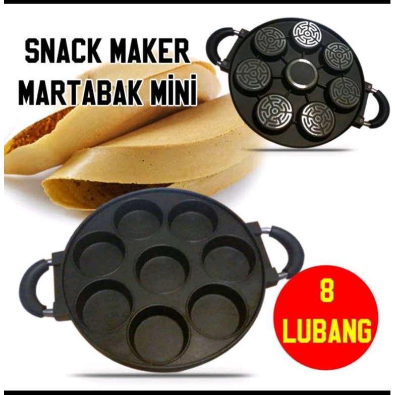 cetakan kue cetakan 7 lubang martabak bikang