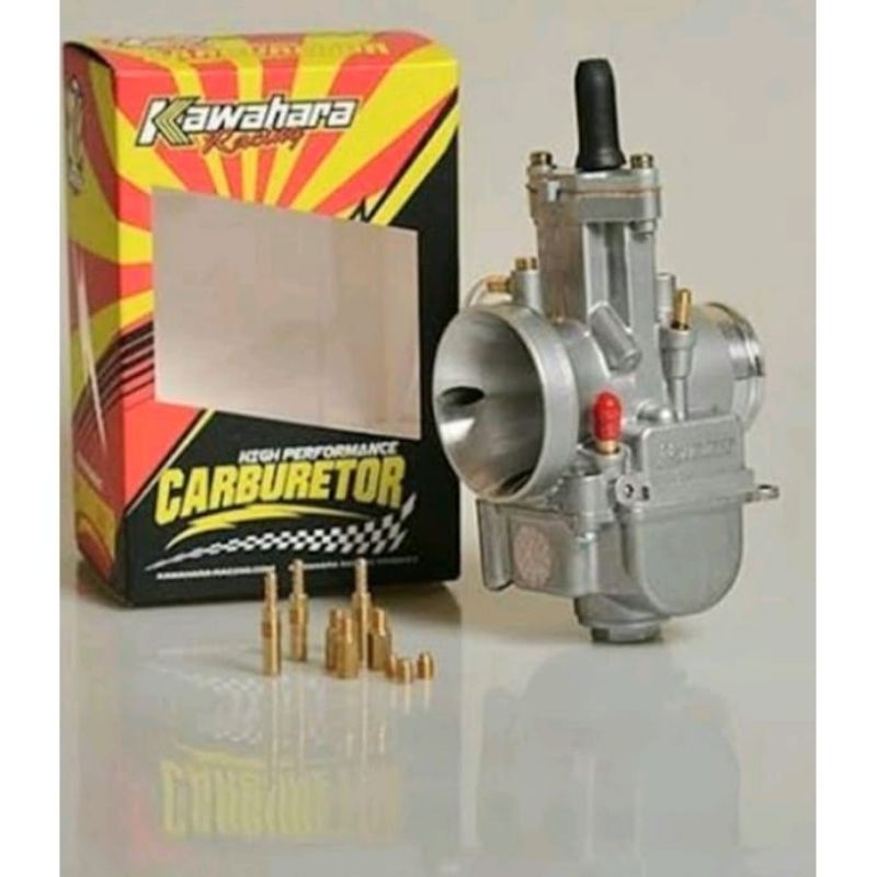 #KARBU PWK 28 KAWAHARA 100% ORIGINAL MOTOR UNIVERSAL,MIO,BEAT,VARIO,RXKING,FU,JUPITER,DLL#CARBURETOR