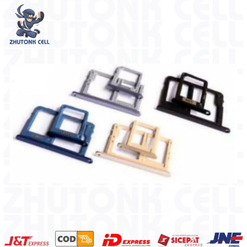 SIMTRAY / SIMLOCK / SLOT SIM CARD SAMSUNG GALAXY A6 / A6+ A6 PLUS ORIGINAL