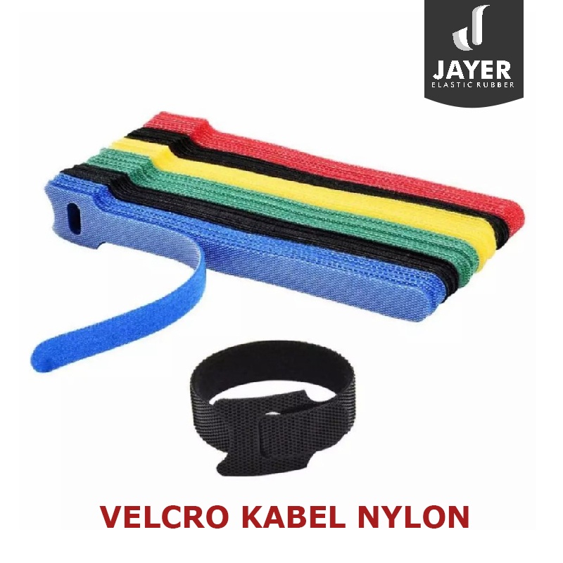 Velcro Perekat Kabel berantakan / Velco ties Organizer / Pengikat kabel adaptor