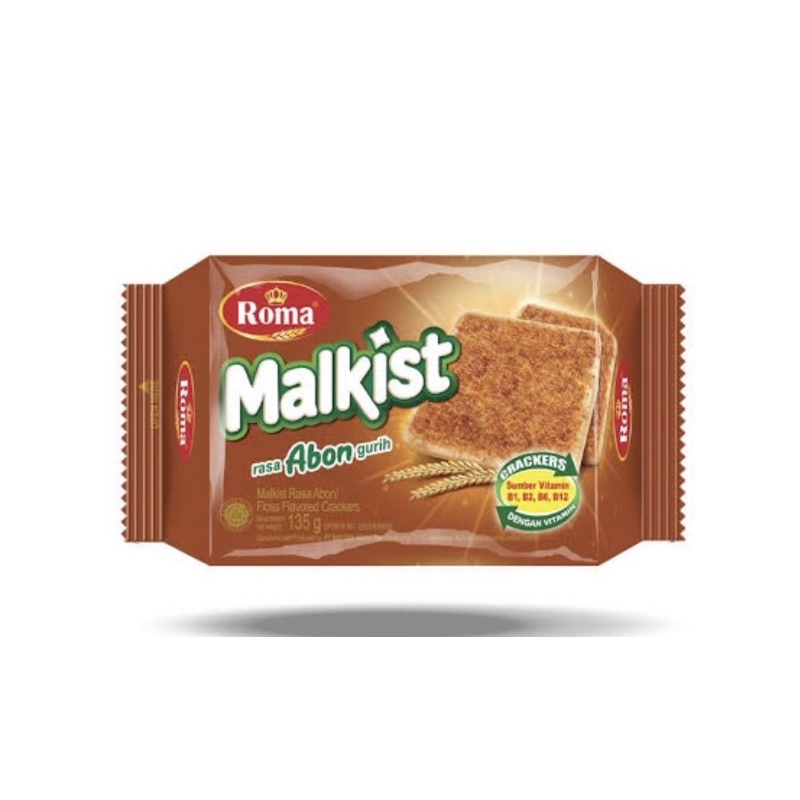 

Roma Malkist Abon Crackers 135gr