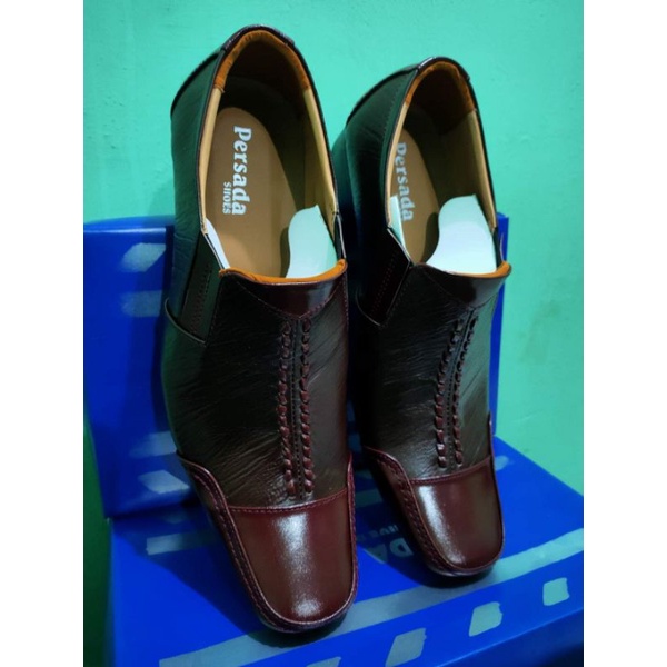 Sepatu Pantofel Kulit Pria Persada 6027  ( Produksi  Sendiri )