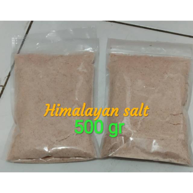 

Garam Himalaya / himalayan salt 500 gr