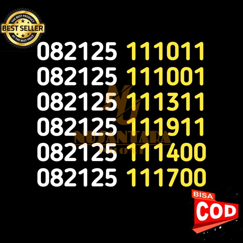 NOMOR CANTIK SIMPATI NOMOR CANTIK SIMPATI LOOP NOMOR TRIPEL 1 EKOR RATUSAN