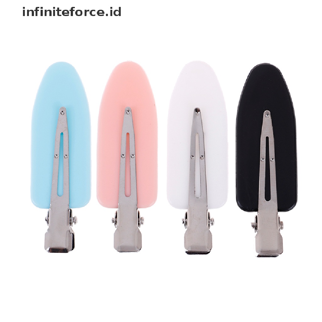 Infiniteforce.id 4pcs / Set Jepit Rambut Bentuk Daun 4 Warna Untuk Wanita
